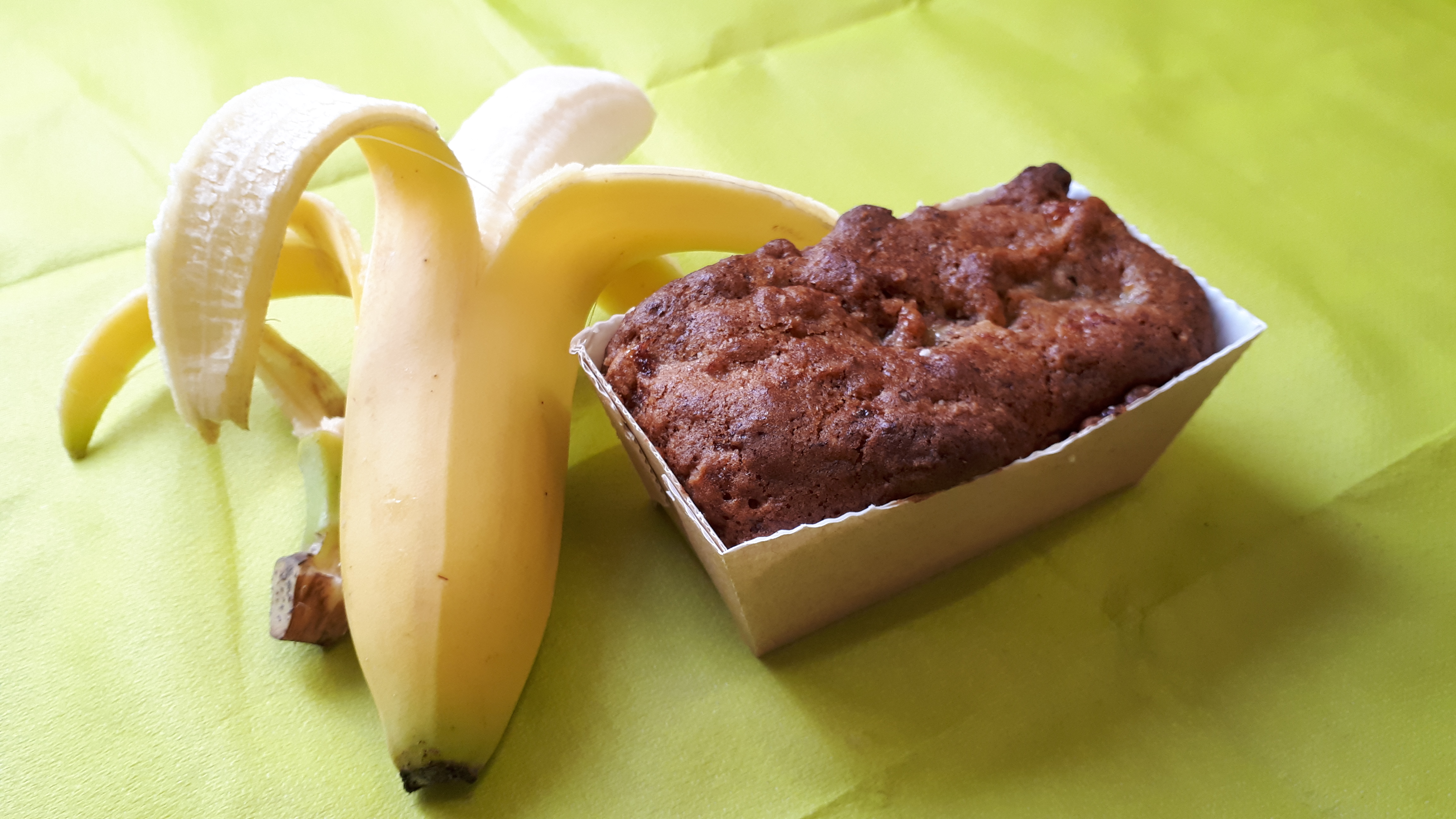 neu: veganes Bananenküchlein